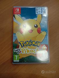 Pokemo let's go pikachu nintento switch