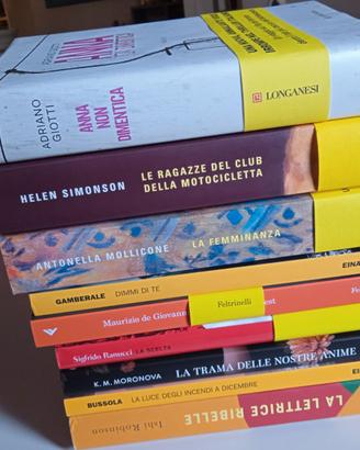 libri nuovi a metà prezzo, 10 euro l'uno