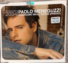 Cd singolo - P. Meneguzzi - Guardami negli occhi
