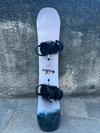 Tavola e attacchi burton 144 cm flying V