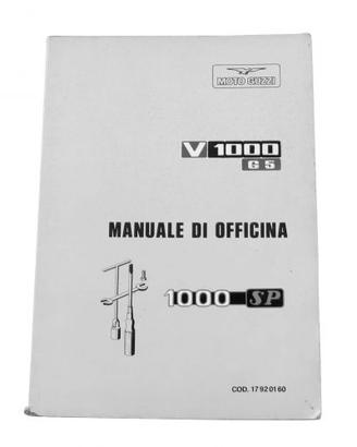 Manuale in PDF officina Moto Guzzi V1000 G5 1000 S
