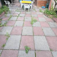 Mattonelle cemento giardino