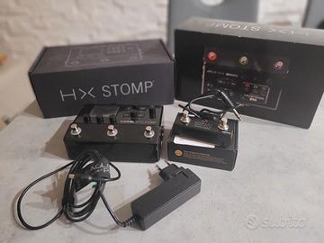 Line 6 Helix Hx Stomp + Hotone FS-1 Ampero switch