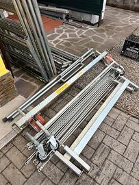 Trabattello in acciaio.