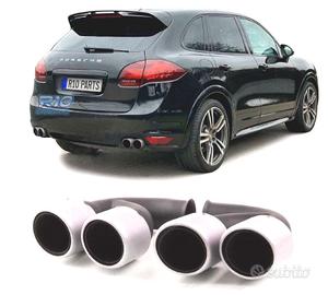 TERMINALI SCARICO PORSCHE CAYENNE V8 GTS TURBO S 1