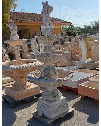 Fontana Cascata Anzio cm. 80x80x150 h.