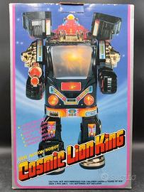 Vintage Cosmic King Lion Robot