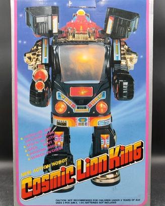 Vintage Cosmic King Lion Robot