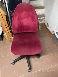 Sedia ufficio con rotelle