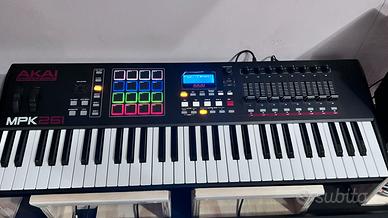 TASTIERA AKAI MPK 261 CONTROLLER MIDI/USB 61 TASTI