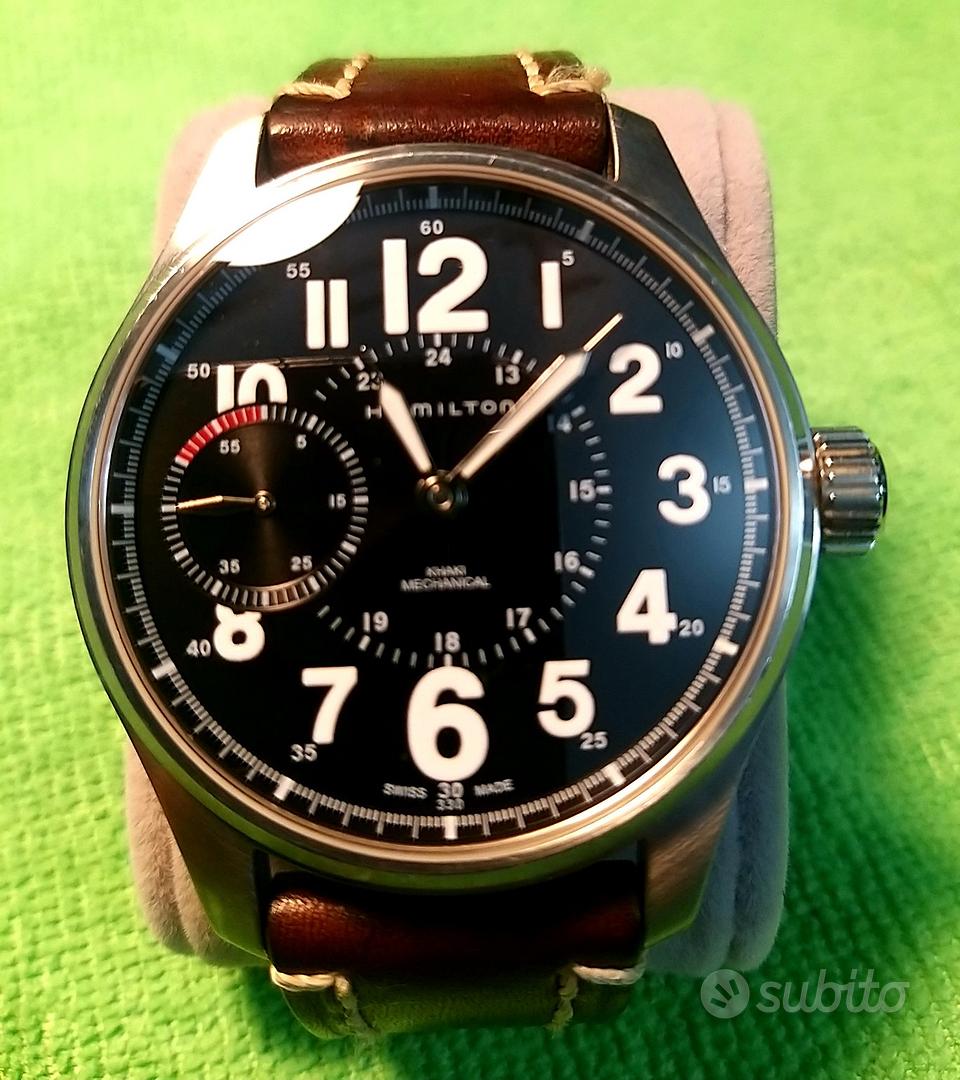 Hamilton Khaki Field Officer H696190 Abbigliamento e Accessori