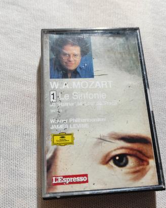 AUDIO CASSETTA MUSICA W.A. MOZART L'ESPRESSO