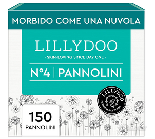 Pannolini LILLYDOO delicati sulla pelle - taglia 4