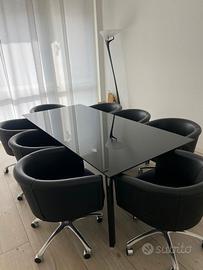 Tavolo in vetro Milano