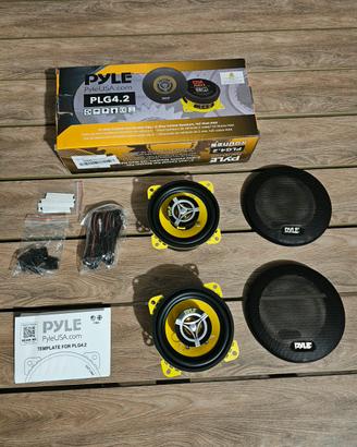 Coppia Altoparlanti Auto Pyle PLG4.2