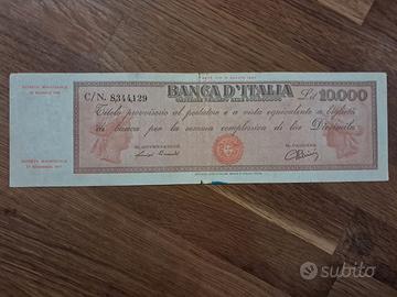Banconota 10000 lire titolo provvisorio QBB