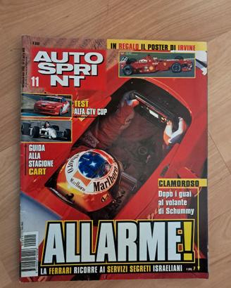 Autosprint 1999 POSTER FERRARI F399 Irvine - GTV