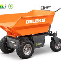 Motocarriola 100% elettrica dumper rib. manuale