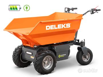 Motocarriola 100% elettrica dumper rib. manuale