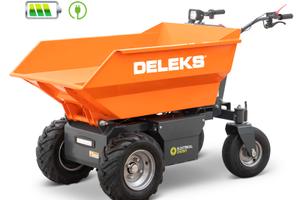Motocarriola 100% elettrica dumper rib. manuale