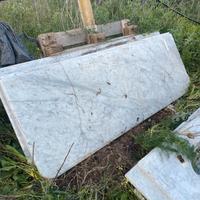 Lastre in marmo Bianco