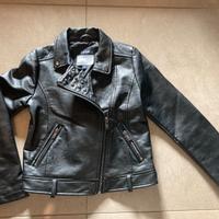 Blazer eco pelle, Kiabi, nero, TG 8A