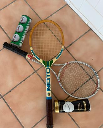 Set tennis vintage