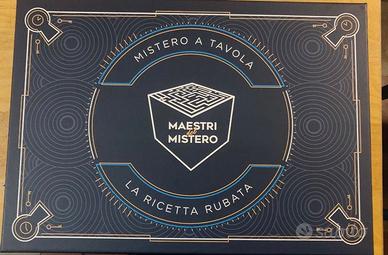 Gioco da tavola- escape room “Mistero a tavola”