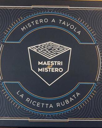 Gioco da tavola- escape room “Mistero a tavola”