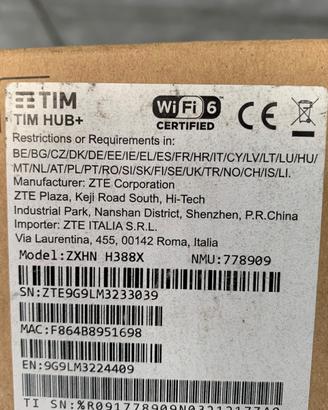 MODEM TIM HUB+