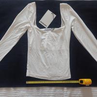 t shirt maglietta donna Bershka estiva leggera  XS