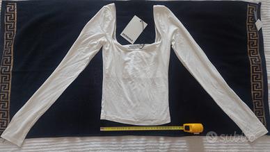 t shirt maglietta donna Bershka estiva leggera  XS