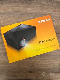 Mini Proiettore LED Crenova – HDMI USB VGA –