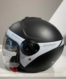 Casco Scorpion Exo City II SHOT GRIGIO OPACO/BIANC