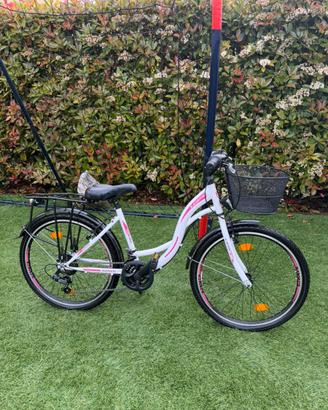 CityBike Licorne Stella Premium 26" bianco -NUOVA-