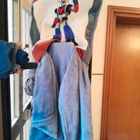 Cuscino con Plaid integrato Goldrake Robot