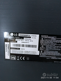 Smart TV LG Nanocell 55" pezzi di ricambio