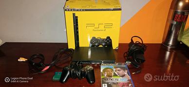 PlayStation 2 + box + controller + gioco + Memory 