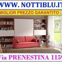 Letto a Scomparsa FAMILY 2piazze MATERASSO OMAGGIO