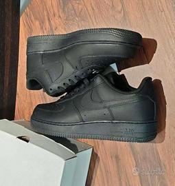 Nike Air Force 1 36 Nere Sneakers Donna Nuove