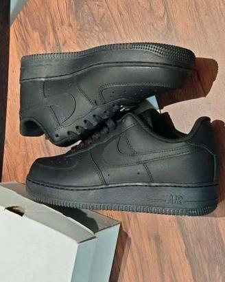 Nike Air Force 1 36 Nere Sneakers Donna Nuove