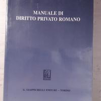 Manuale di diritto privato romano