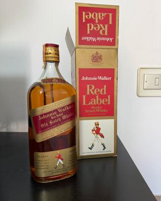 SCOTCH WHISKY JOHNNIE WALKER RED LABEL