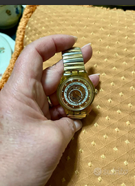 SWATCHrarita'OROLOGIO"SERTImisterieux"GOLDtone'90