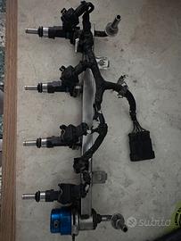 Flauto con iniettori originali 500 abarth