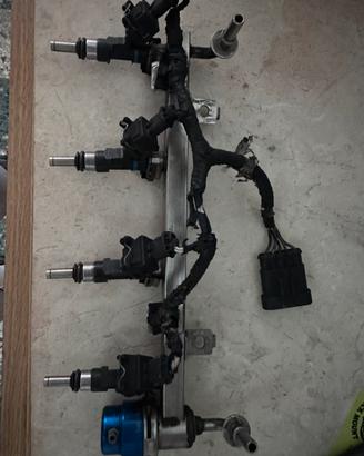 Flauto con iniettori originali 500 abarth