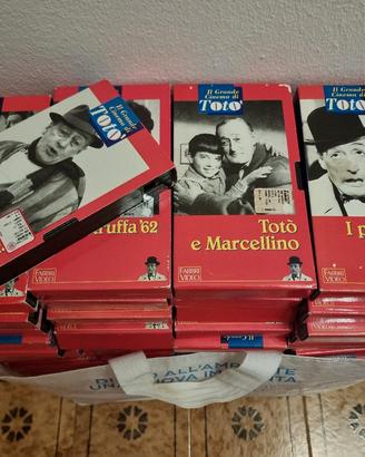Videocassette VHS Il grande cinema di Toto'