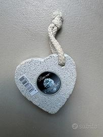 Set 2 Pietre Pomice cuore