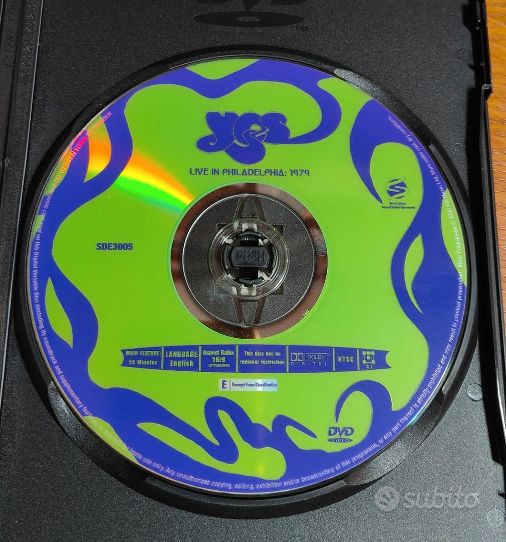 YES - Live In Philadelphia 1979 DVD - Musica e Film In vendita a