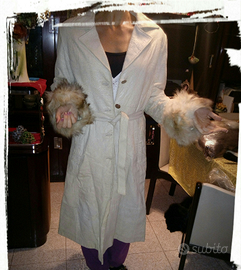 Cappotto in pelle morbida